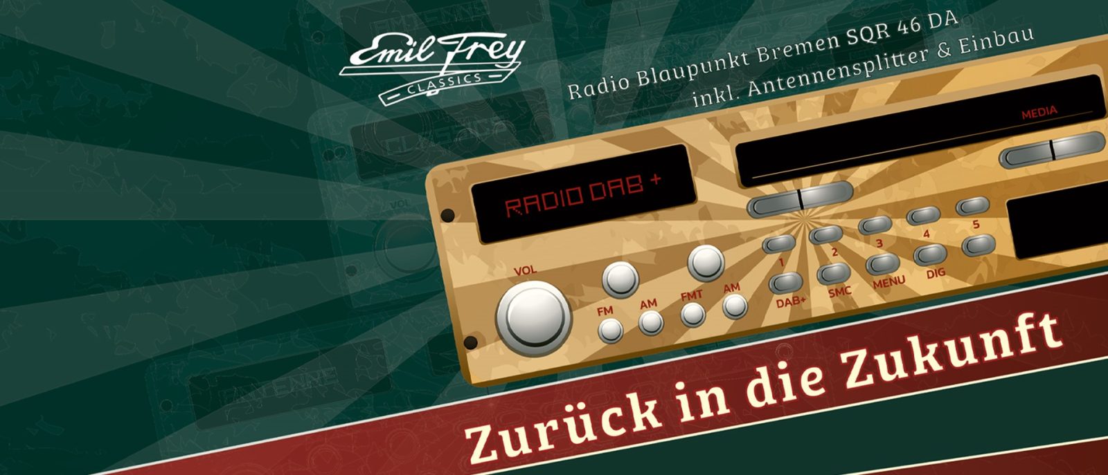 Emil Frey Classics AG: DAB car radio
